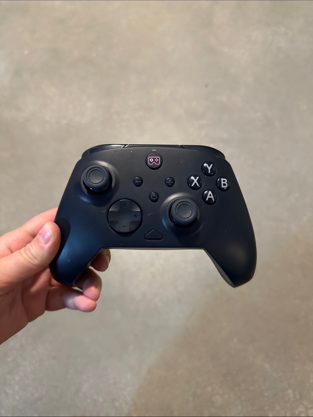 Black Wireless Game Controller - Matte Finish